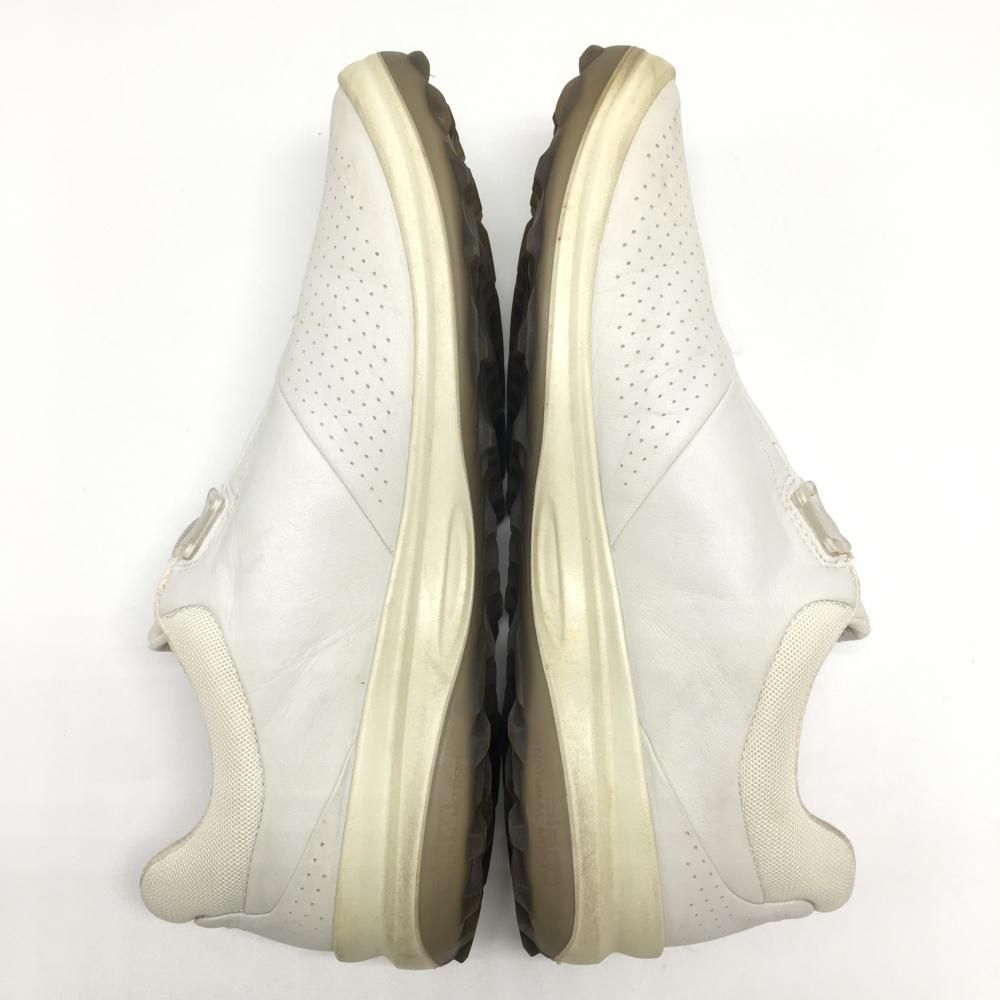 美品】エコー ゴルフシューズ 白 15585401007 BIOM HYBRID3 一部