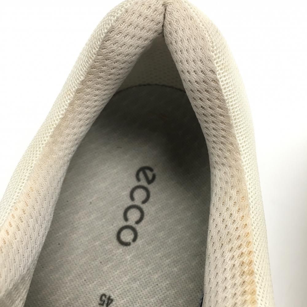 美品】エコー ゴルフシューズ 白 15585401007 BIOM HYBRID3 一部