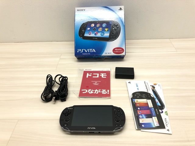 ★ PS VITA 本体　PCH1100 動作確認済　ソフト7本セット PS Vita 本体 PCH-1100 3G/Wi-Fiモデル 【F7255-007】064 - メルカリ