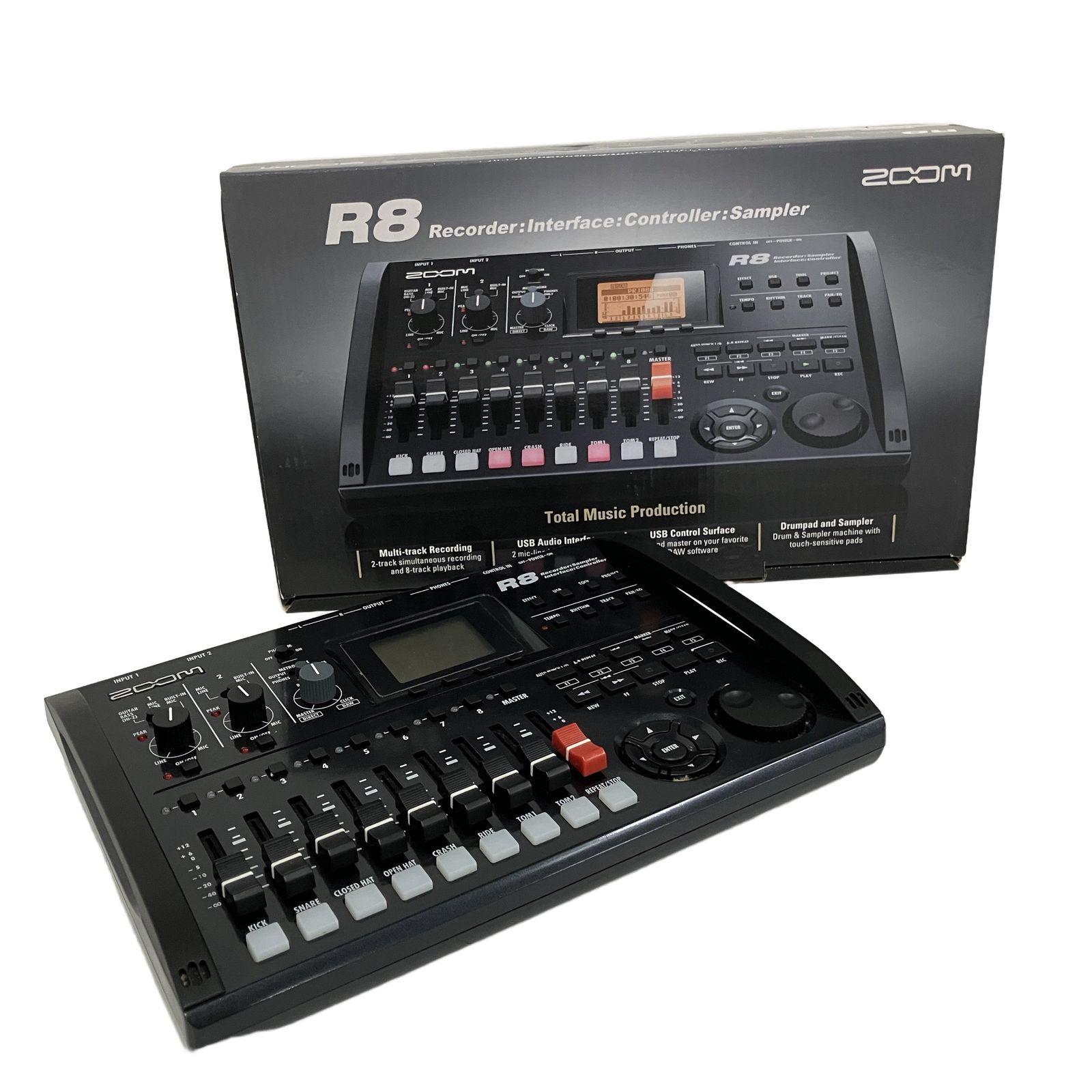 Zoom R8 マルチトラックレコーダー 音響機材 ズーム 中古 B11364912