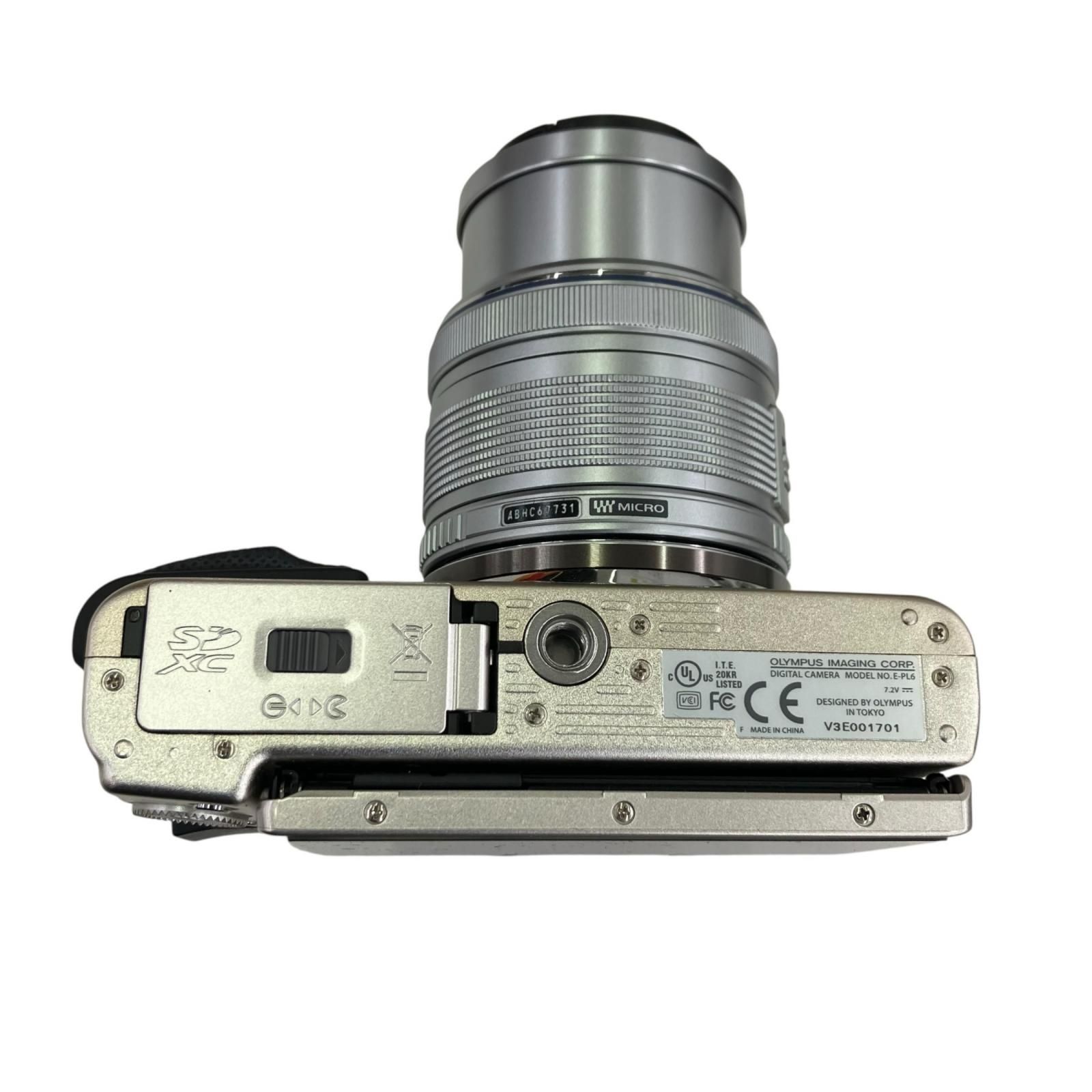 186001 動作確認済み OLYMPUS オリンパス ミラーレス一眼カメラ E-PL6