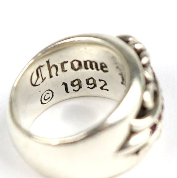 CHROME HEARTS 新宿店 クロムハーツ フローラルクロス リング アフター