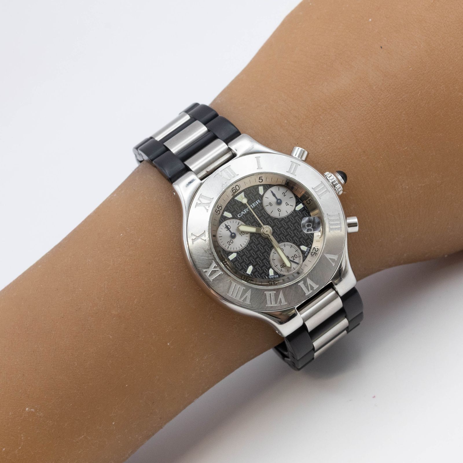 カルティエ Cartier クロノスカフ W10125U2 Cartier Must de Cartier