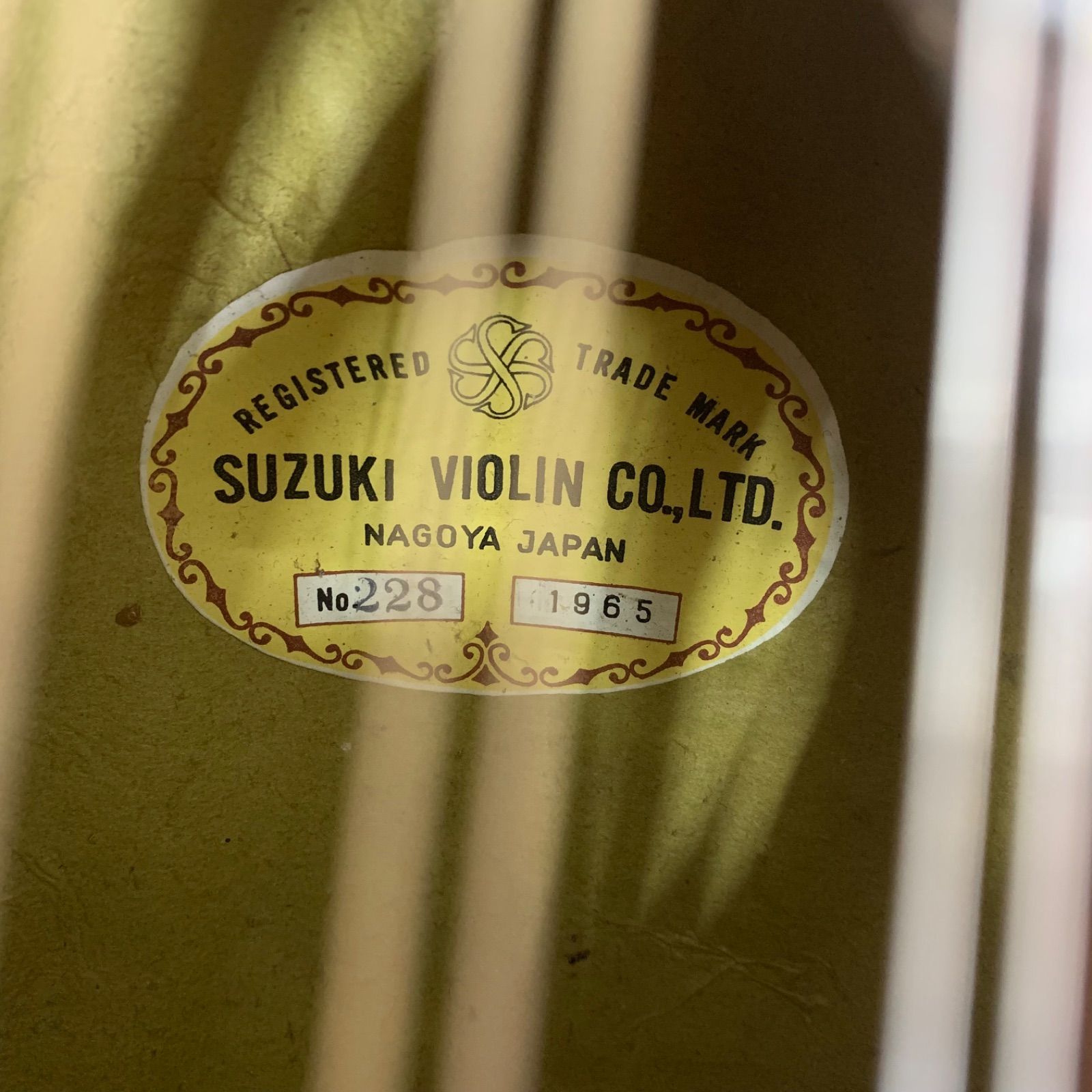 SUZUKI マンドリン No.228 1965年 日本製 鈴木バイオリン SUZUKI マンドリン No.228 鈴木バイオリン C491② - メルカリ