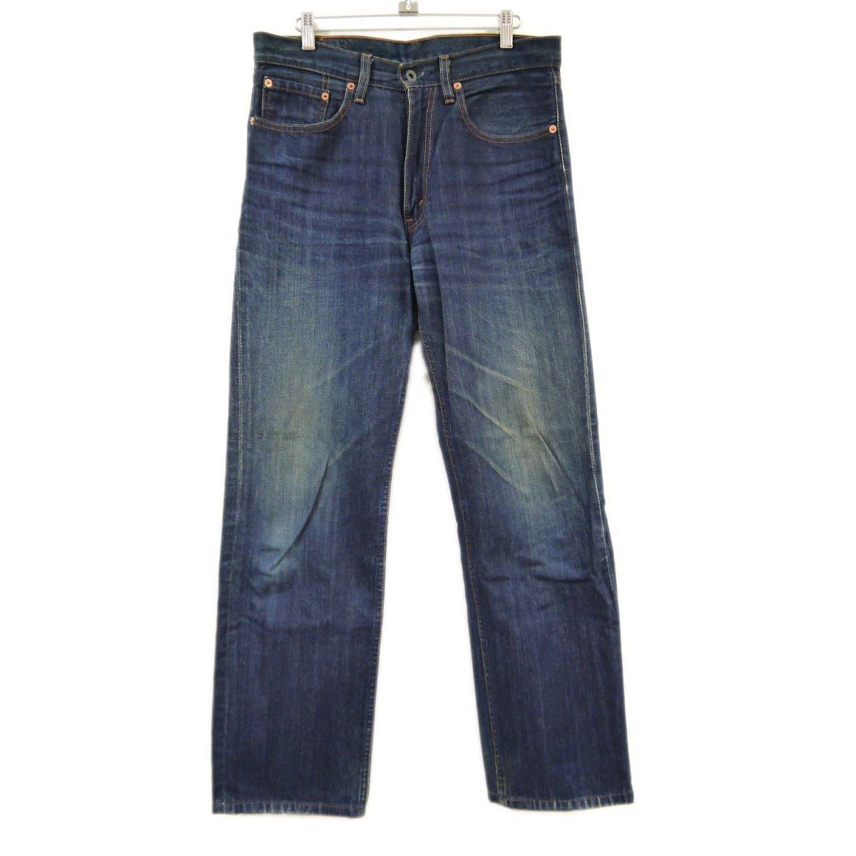 05s levis 502 W36 デニム 濃紺 フィリピン製 Le012 ◇LEVIS リーバイス 502 ジーンズ USED加工 デニム パンツ フィリピン
