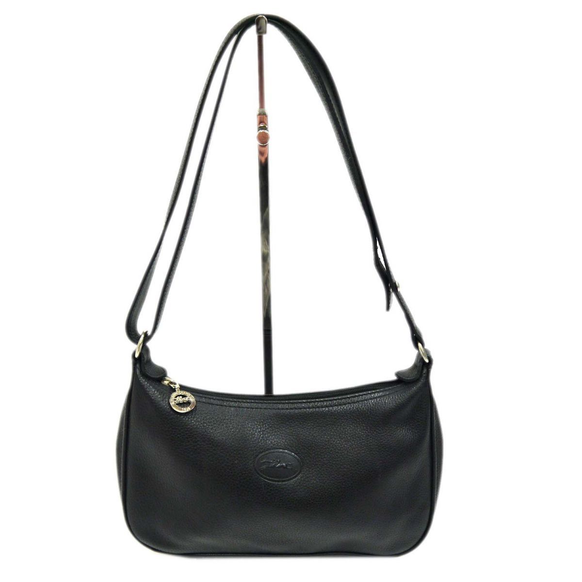 ロンシャン レザー 2wayショルダーバッグ ◇LONGCHAMP ロンシャン 2way ショルダーバッグ フランス製 本革