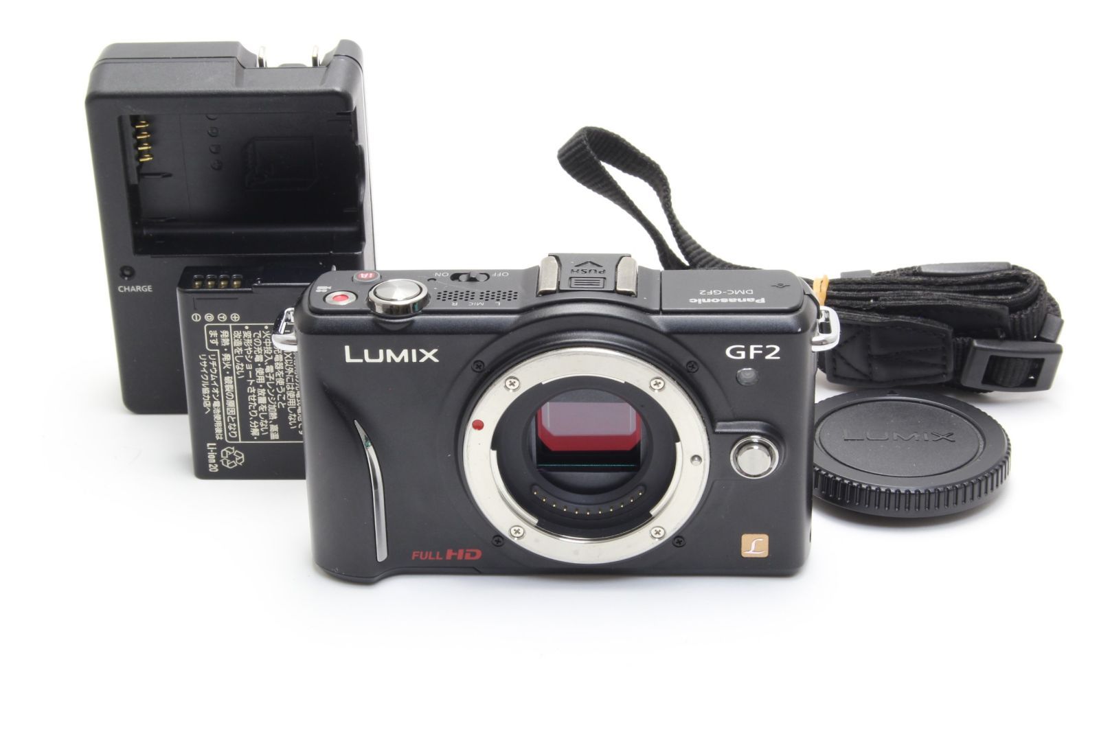 B+ (並品) Panasonic パナソニック LUMIX DMC-GF2 ボディ エスプリ