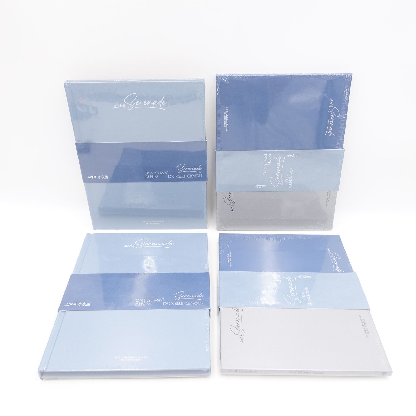 DxS Blue ポストカード　DK ドギョム1枚 SEVENTEEN DxS Serenade BLUE Ver. ECHO Ver. COMPACT Ver. 未開封 CD