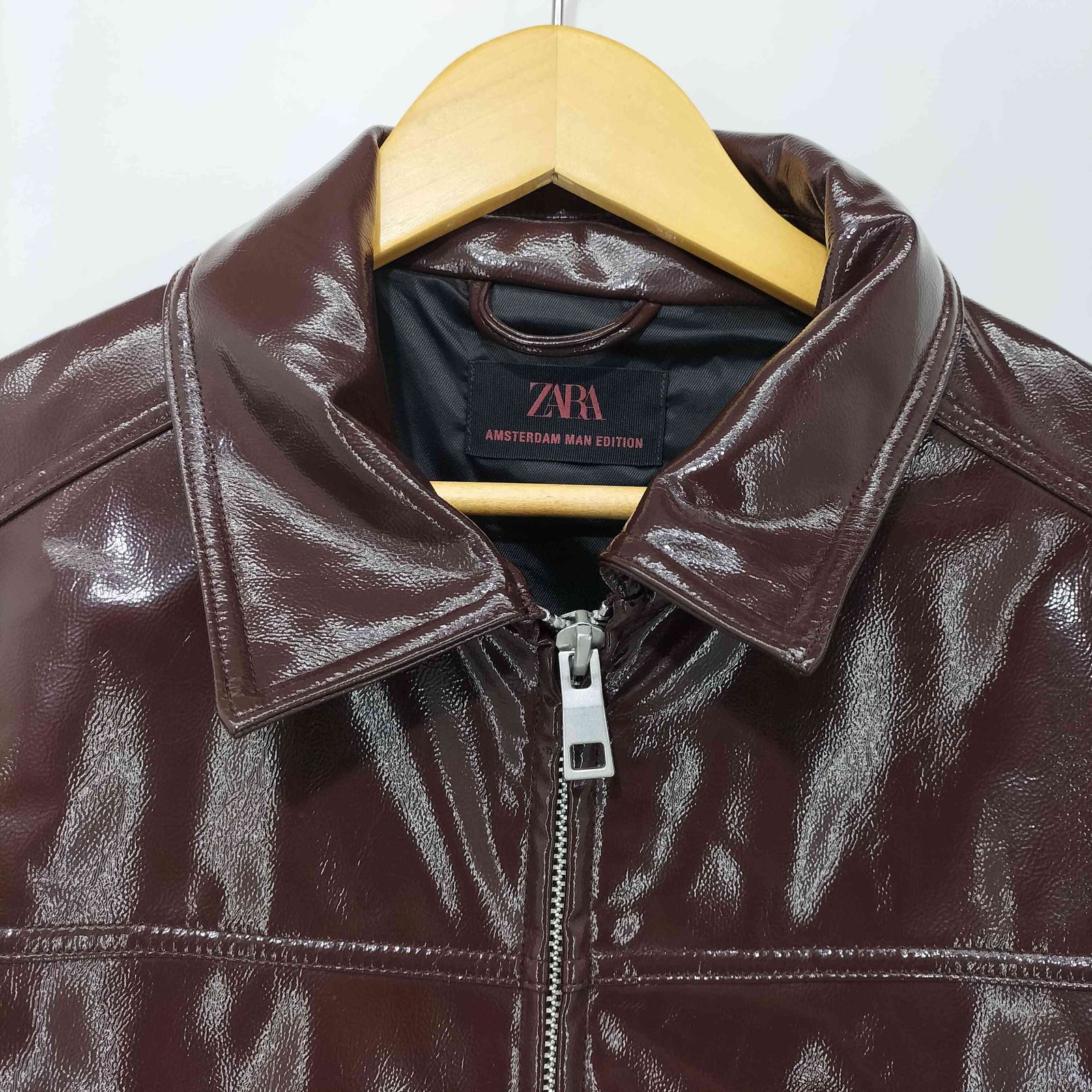 ザラ ZARA SHINY EFFECT JACKET シャイニー エフェクト ジャケット