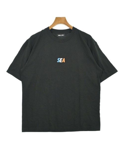 ★【タグあり未使用】wind and sea ロングTシャツ 黒/シルバー WIND AND SEA Tシャツ・カットソー メンズ 【古着】【中古】【送料無料