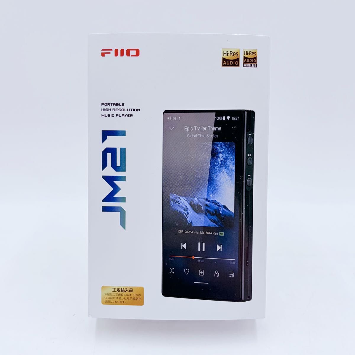 美品】FiiO JM21 Black デジタルオーディオプレーヤー 別売り専用