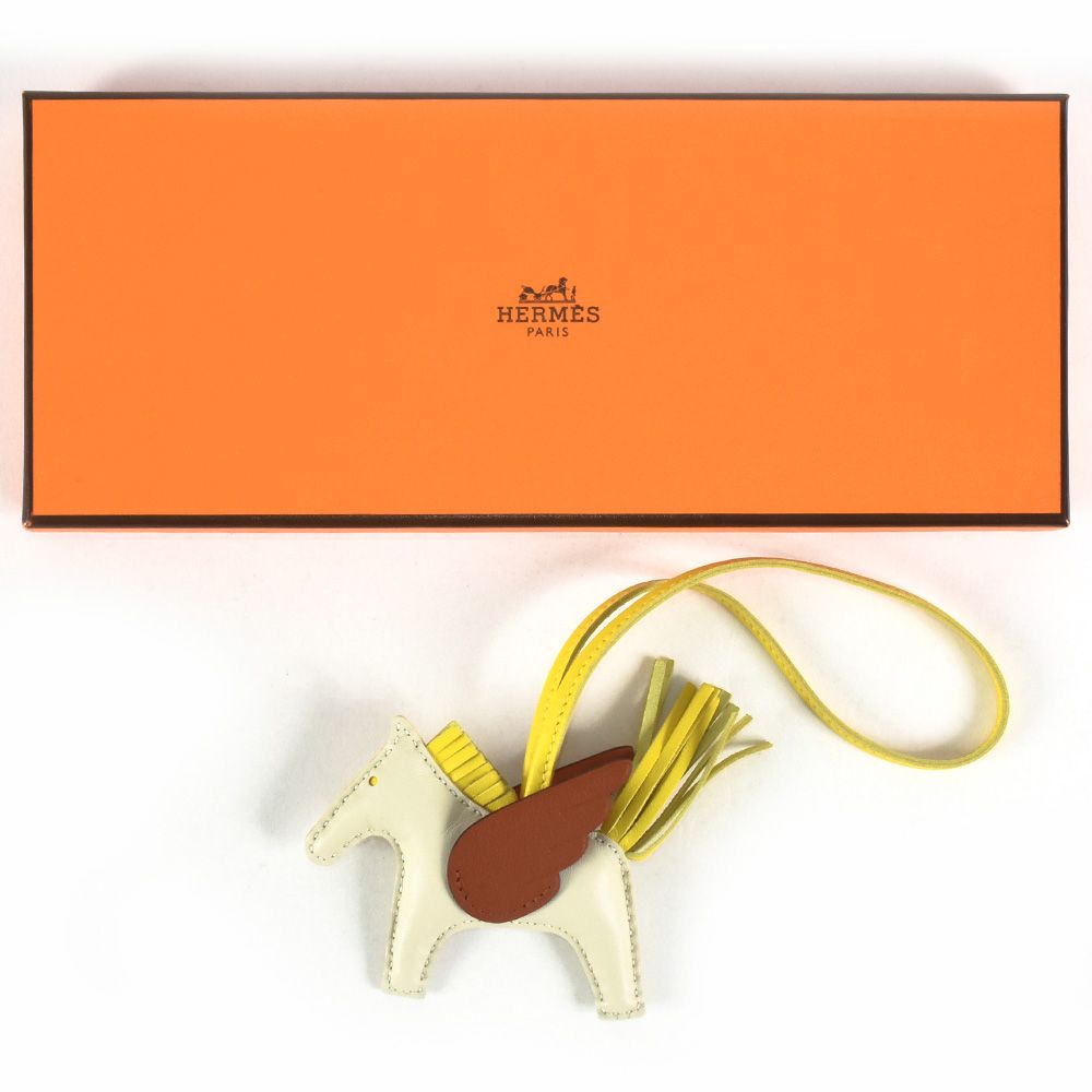エルメス HERMES ロデオ ペガサス PM チャーム B刻印 クレ