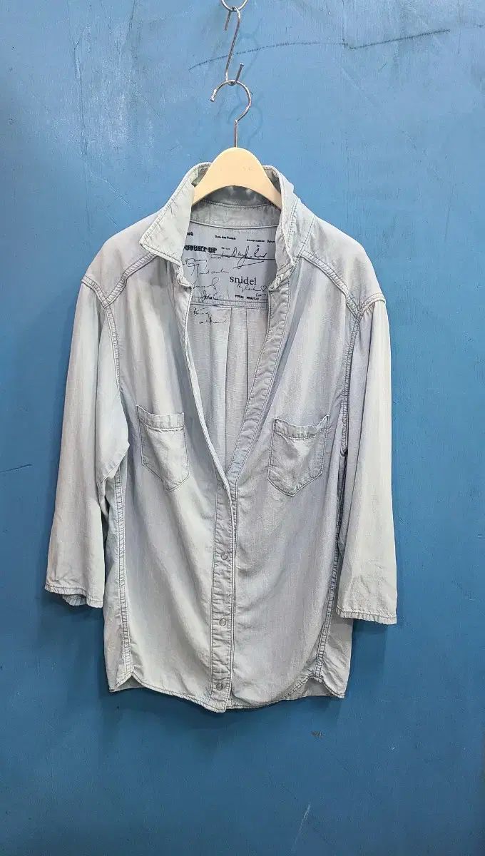 シャツ？カーディガン？日本 ヴィンテージ SNIDEL デニムlike アメカジ