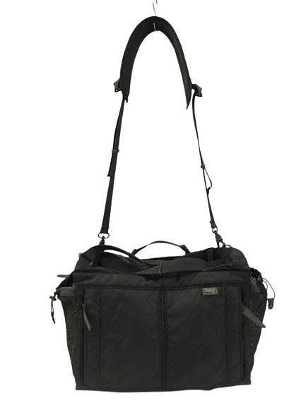 HARVEST LABEL WINGMAN 4WAY BAG HWN-0061 WINGMAN 4WAY SHOULDER BAG TOTE MESSENGER CLUTCH BLACK BLACK BAG BAG BAG BAG HANDBAG