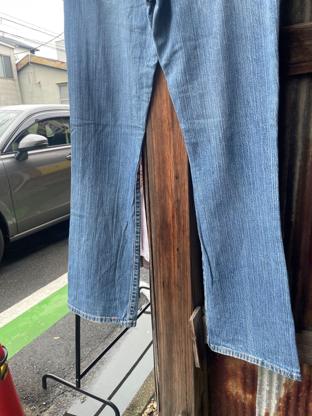 Levi's 515 ブーツカット デニムパンツ（中色インディゴ・W30相当・コロンビア製） 15
