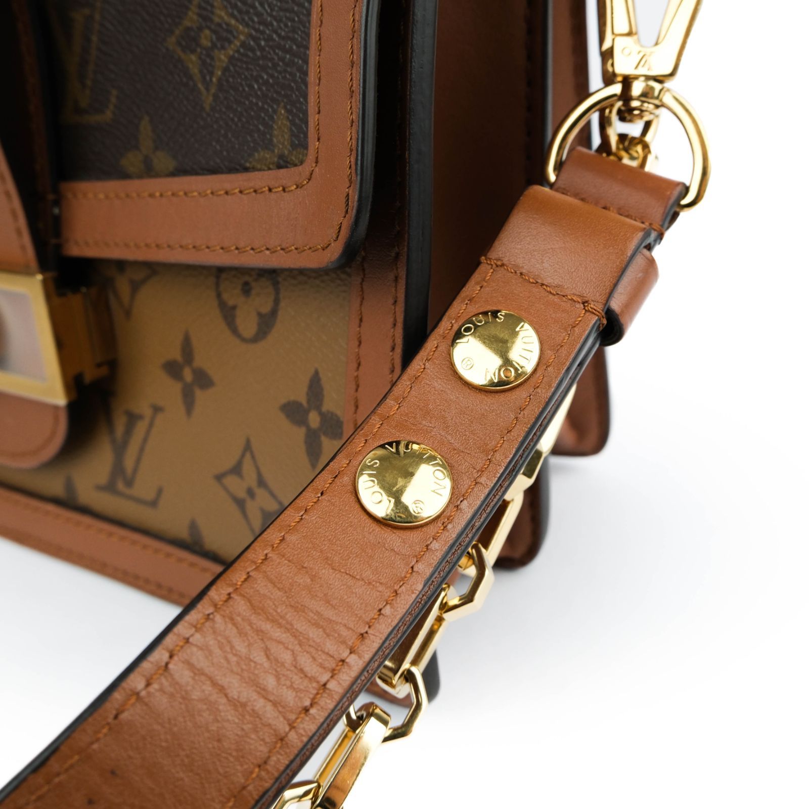 美品】ルイヴィトン LOUIS VUITTON ドーフィーヌ MM モノグラム
