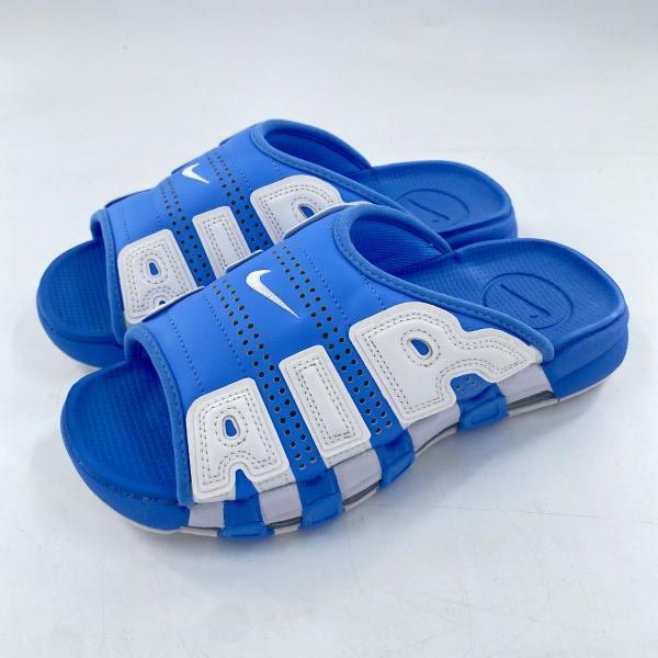 中古】NIKE AIR MORE UPTEMPO Slide University Blue サンダル 27cm
