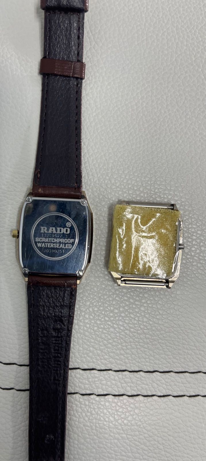 RADO DIASTAR ダイヤスター 稼働品 新品電池交換済み メンズ腕時計