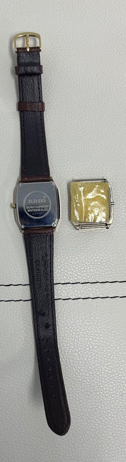 RADO DIASTAR ダイヤスター 稼働品 新品電池交換済み メンズ腕時計