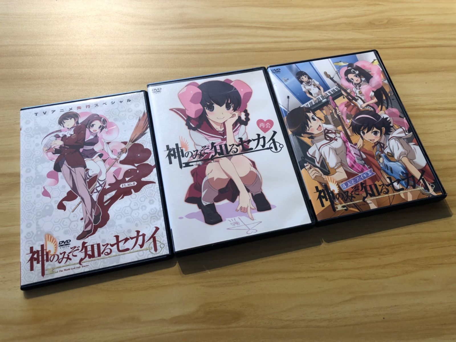 中古] [DVD] 神のみぞ知るセカイ3点セット／「TVアニメ先行スペシャル
