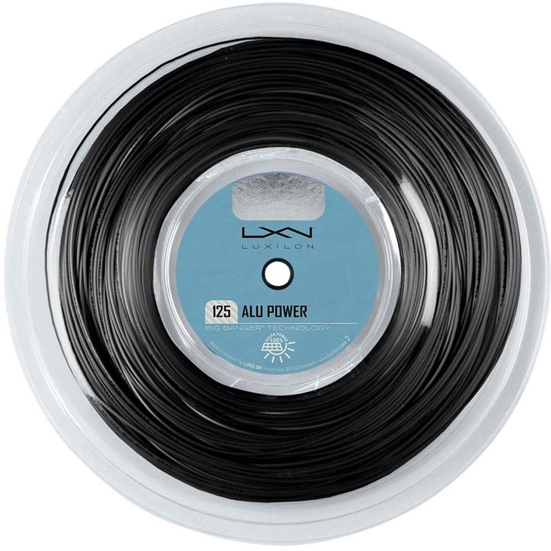 Wilson(ウイルソン) ALU POWER 125 200M REEL BLACK 125 テニス ガット (wr83070011)、選択