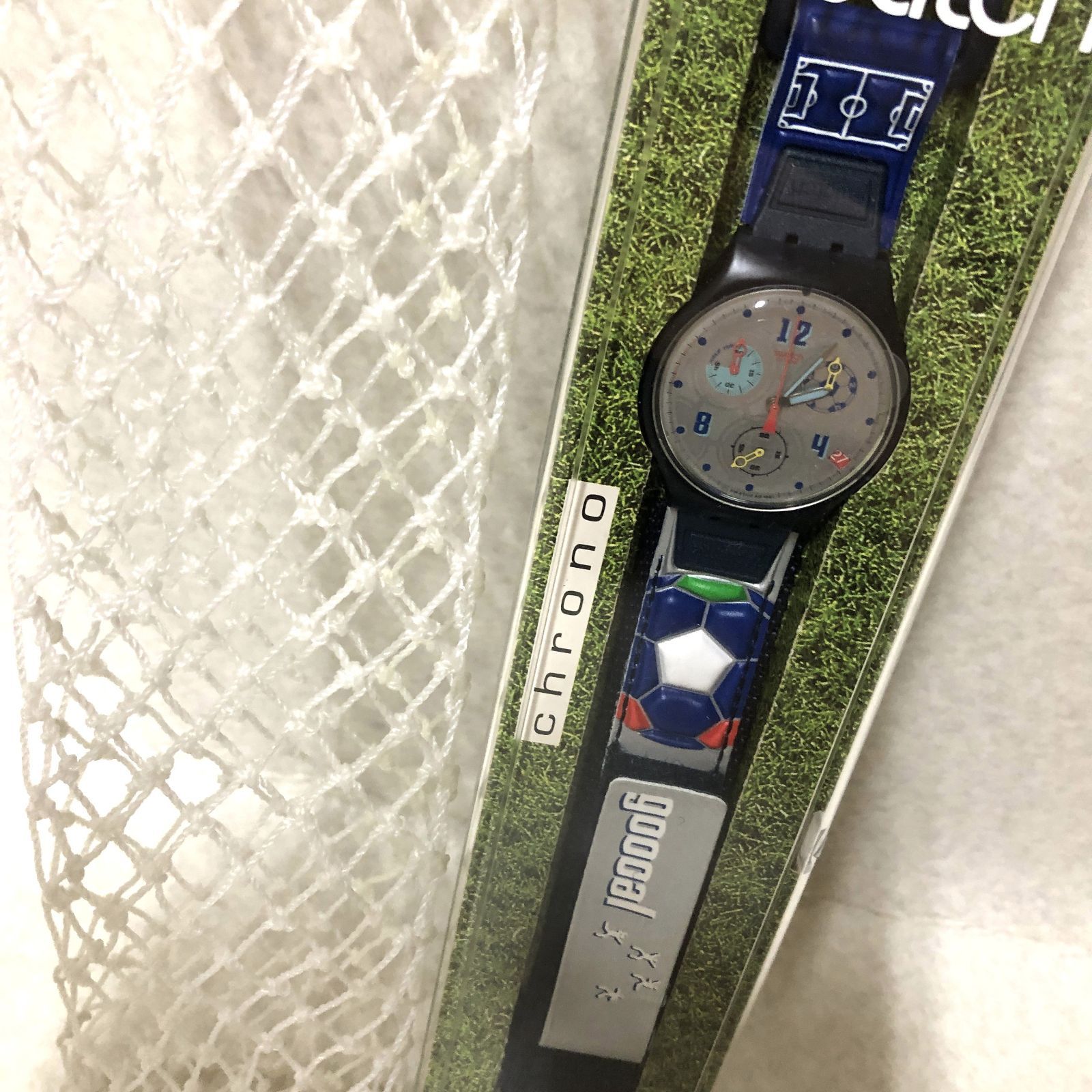 D440 Swatch 1998 Soccer World Cup Commemorative Model GOOOAL Watch SCZ401JA 265254099