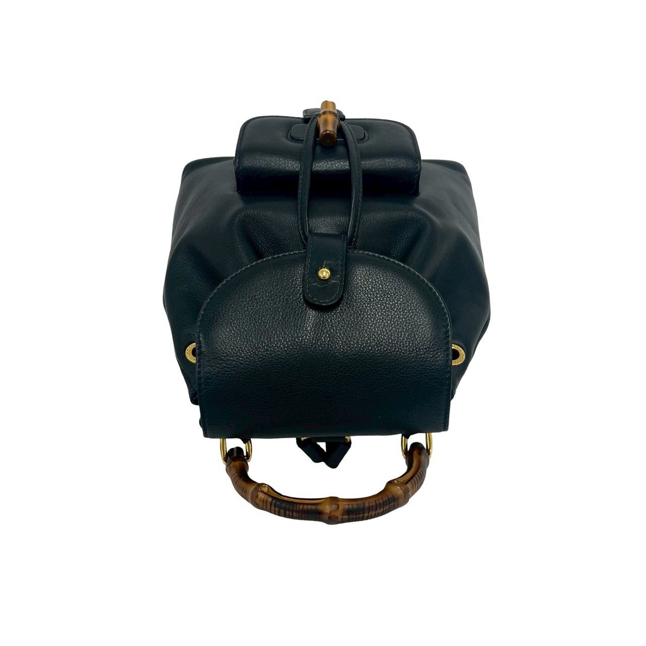 極 美品 GUCCI グッチ オールドグッチ ヴィンテージ バンブー レザー