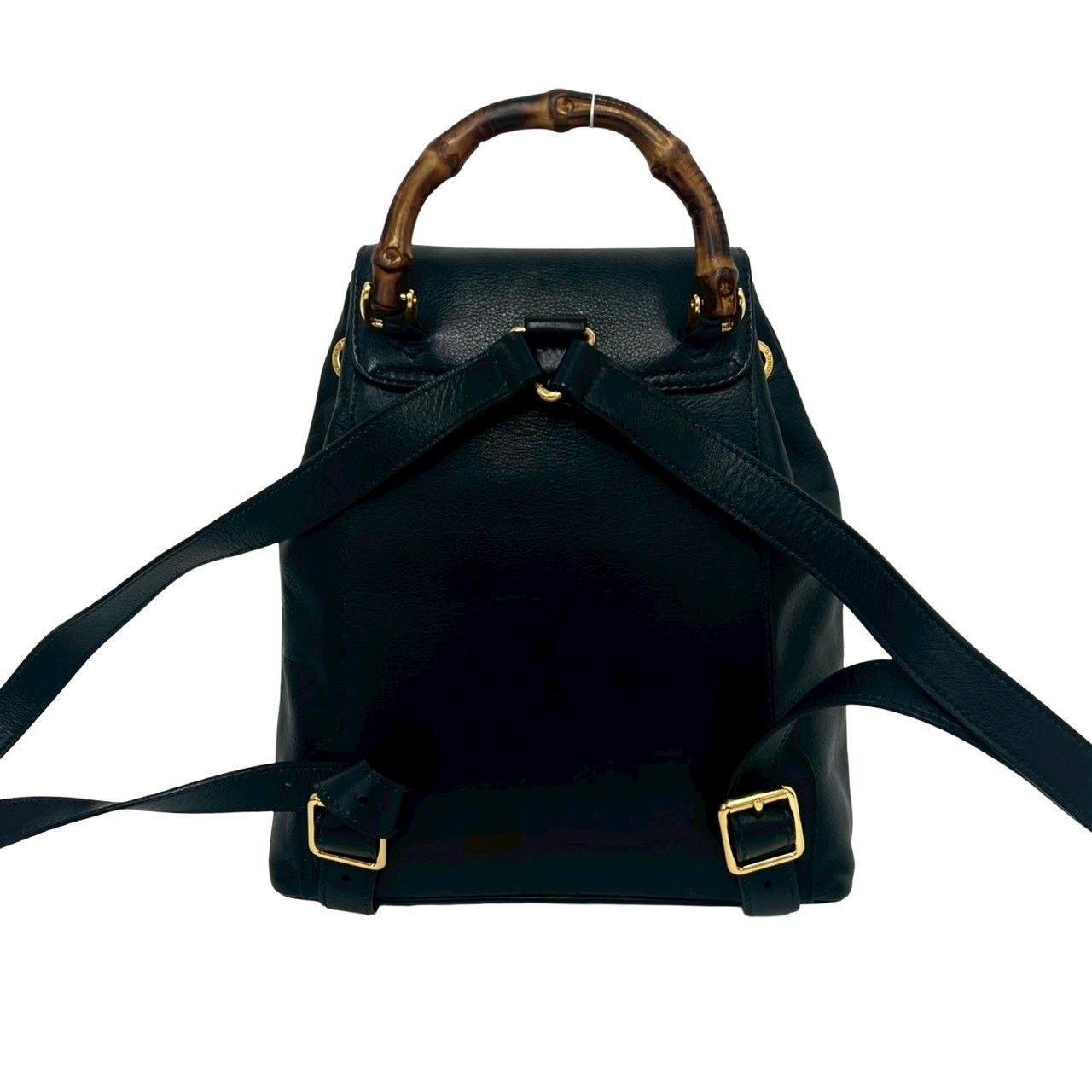 極 美品 GUCCI グッチ オールドグッチ ヴィンテージ バンブー レザー