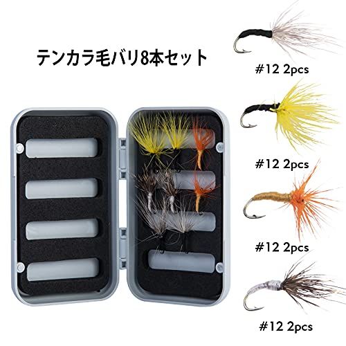 Goture テンカラロッドセット 3.6m 12FT 渓流竿 釣り竿セット 【日本語