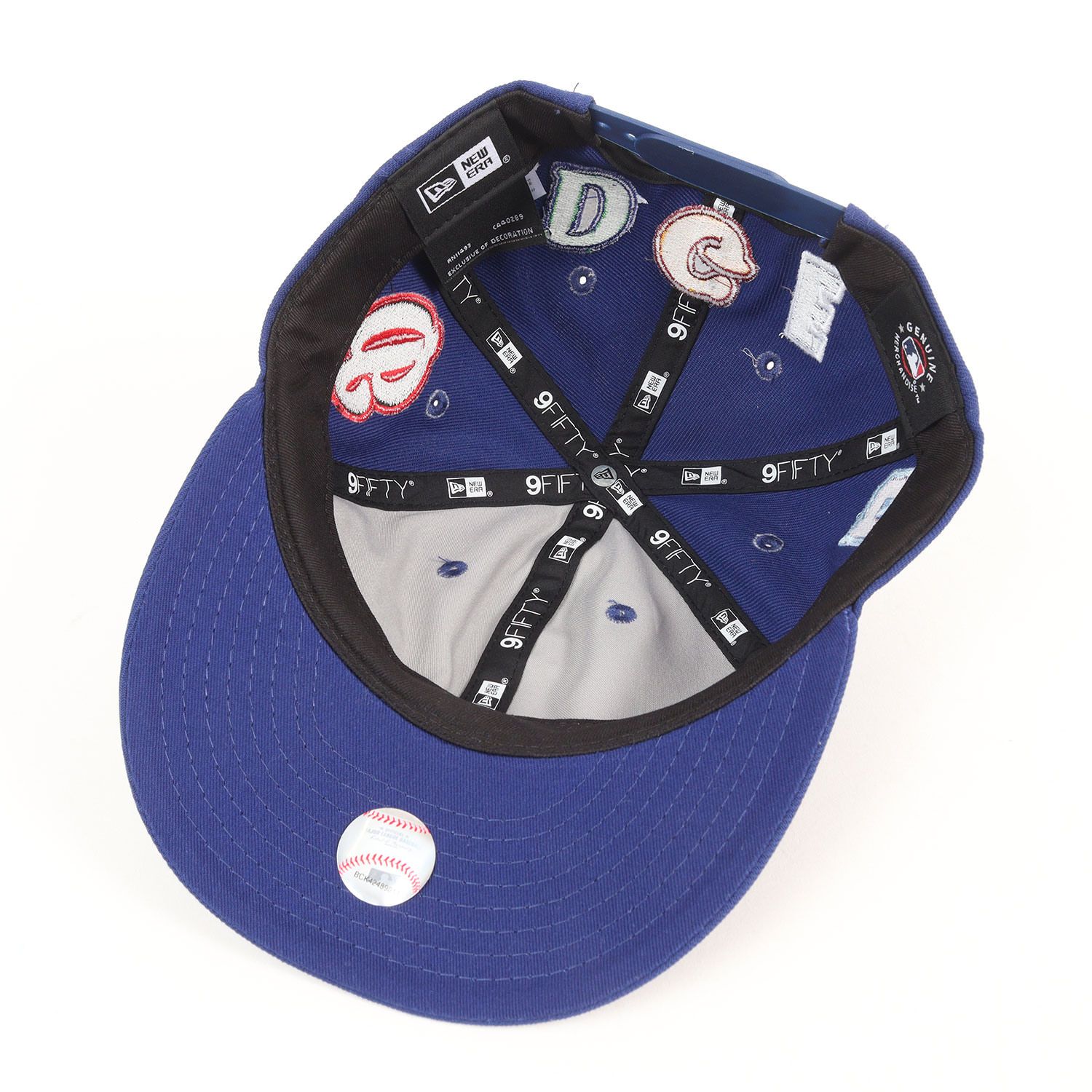 【美品】SAINT MICHAEL セントマイケル キャップ ロイヤルブルー サイズ:FREE  25SS NEW ERA MLB ロサンゼルス・ドジャース ベースボールキャップ RC 9FIFTY ブランド コラボ 別注 帽子【メンズ】【中古】 美品】SAINT MICHAEL セントマイケル キャップ ロイヤルブルー サイズ