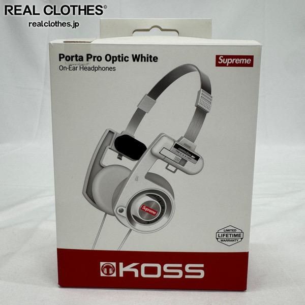 Supreme/シュプリーム【23AW】KOSS Porta Pro Optic White/コス ポルタ