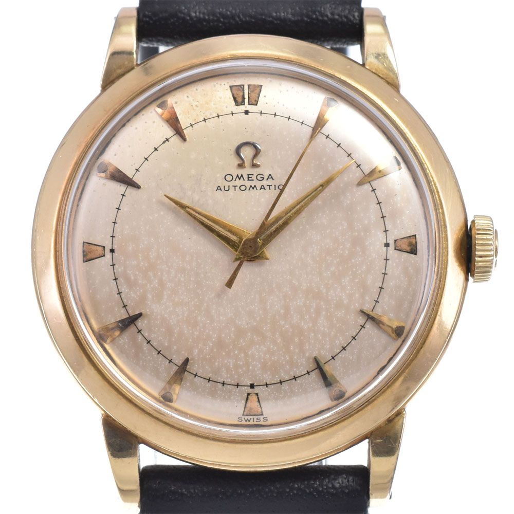 オメガ OMEGA ヴィンテージ ハーフローター Cal.351 シルバー 自動巻き