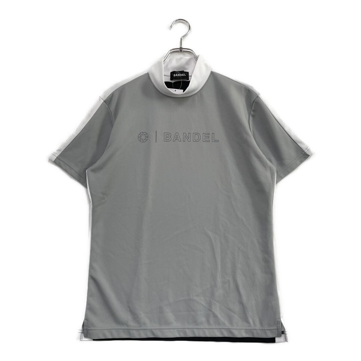 中古 メンズ バンデル BANDEL 半袖シャツ 4(L) グレー モックネック 