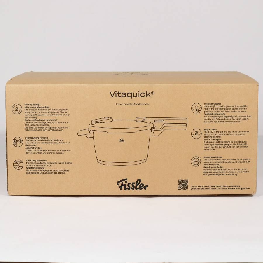 新品・未使用】 フィスラー Fissler 圧力鍋 ビタクイック プレミアム