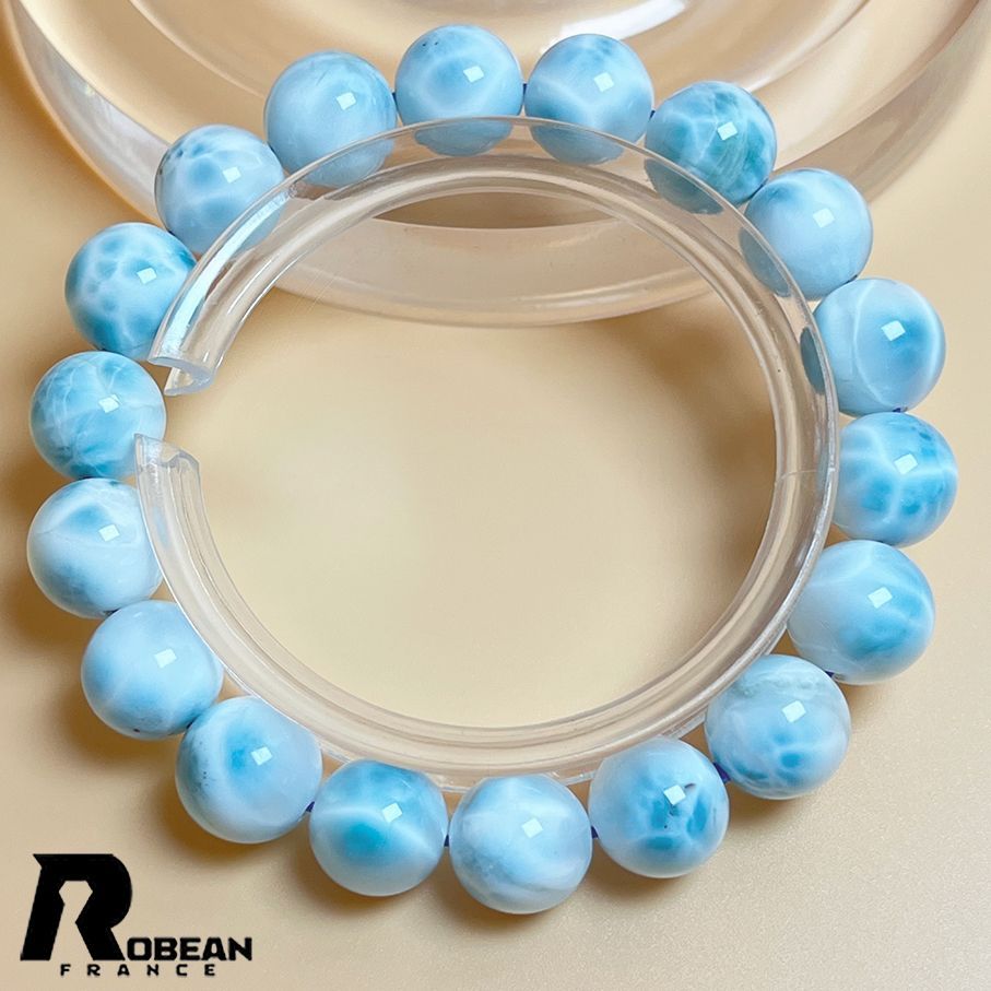 限定1個】EU製☆ROBEAN・ドミニカ共和国産のラリマー☆パワーストーン