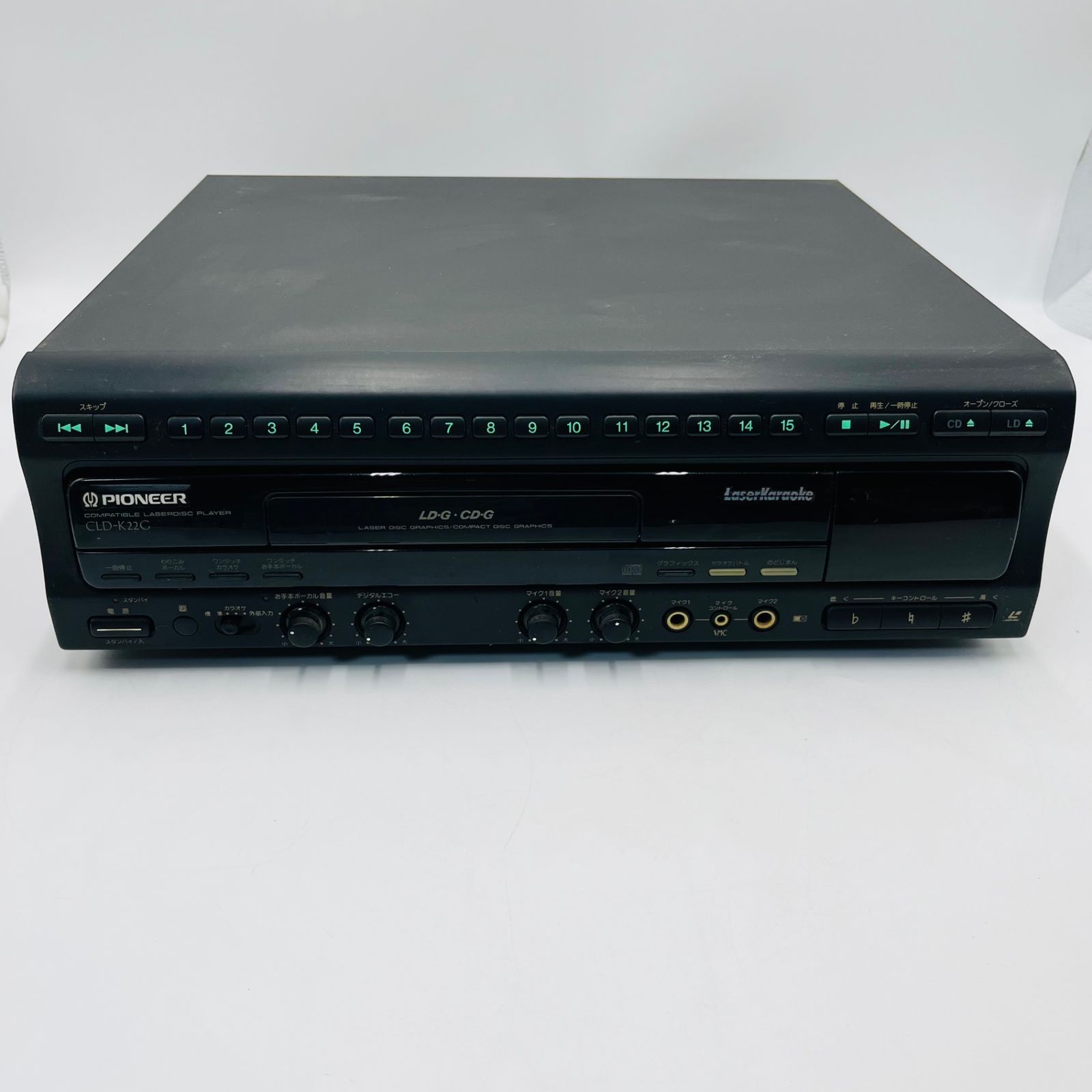 ジャンク品】PIONEER/パイオニア/COMPATIBLE LASERDISC PLAYER/CLD