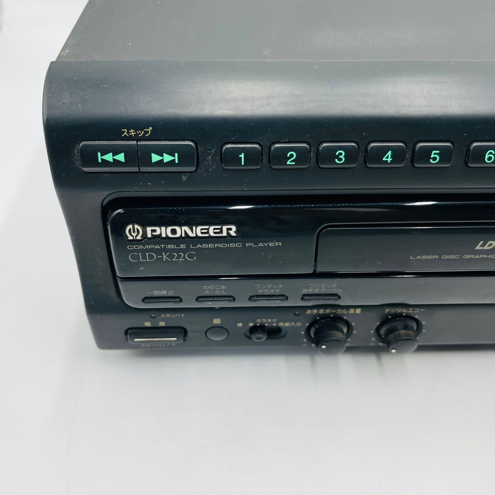 ジャンク品】PIONEER/パイオニア/COMPATIBLE LASERDISC PLAYER/CLD