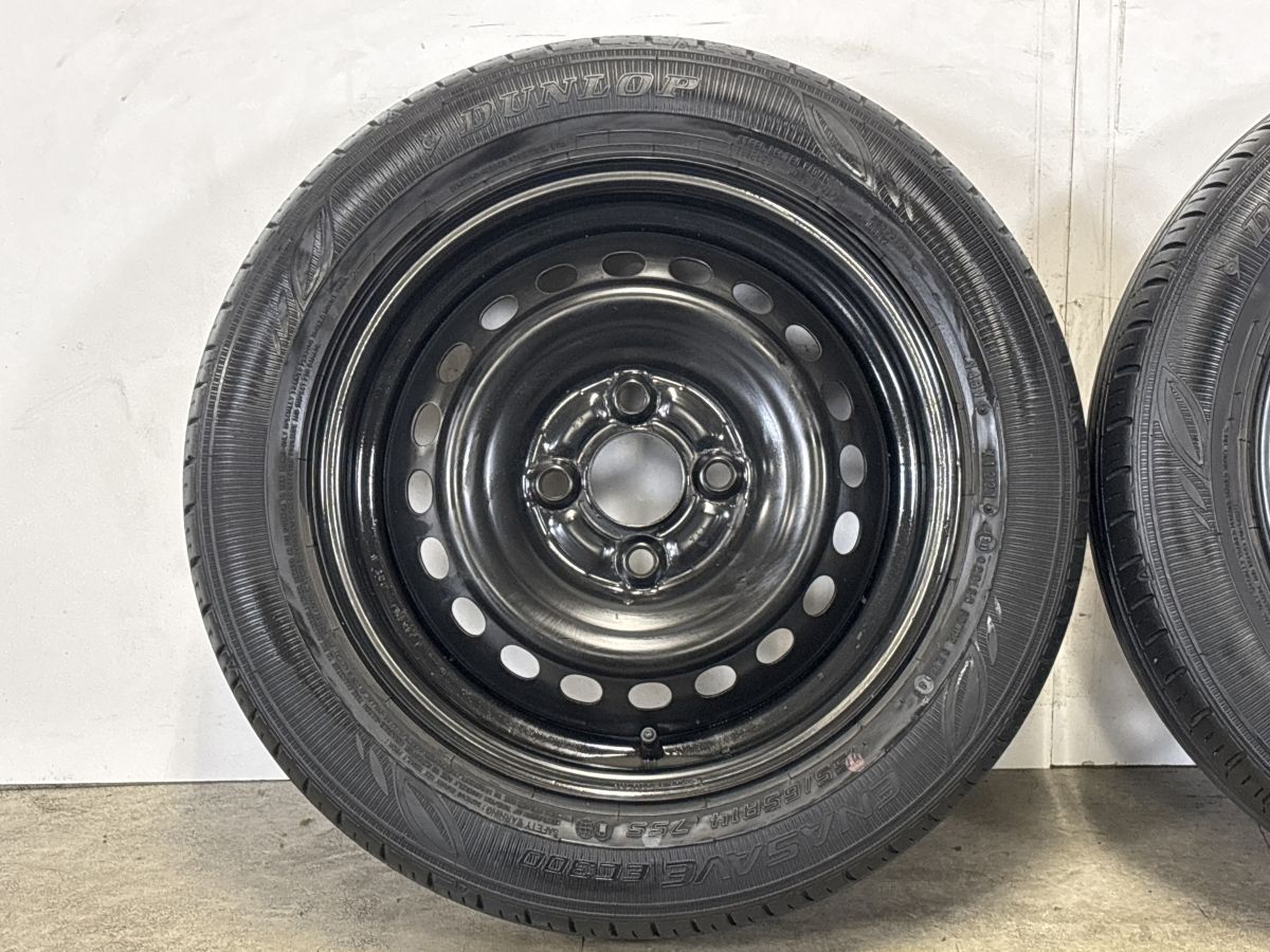 美品】ホンダ N-BOX N-WGN 純正 14in 4.5J +40 PCD100 ダンロップ