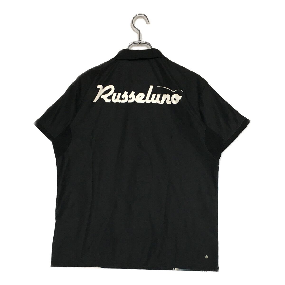 中古 メンズ ラッセルノ RUSSELUNO 半袖ポロシャツ 6(LL) 黒 ブラック