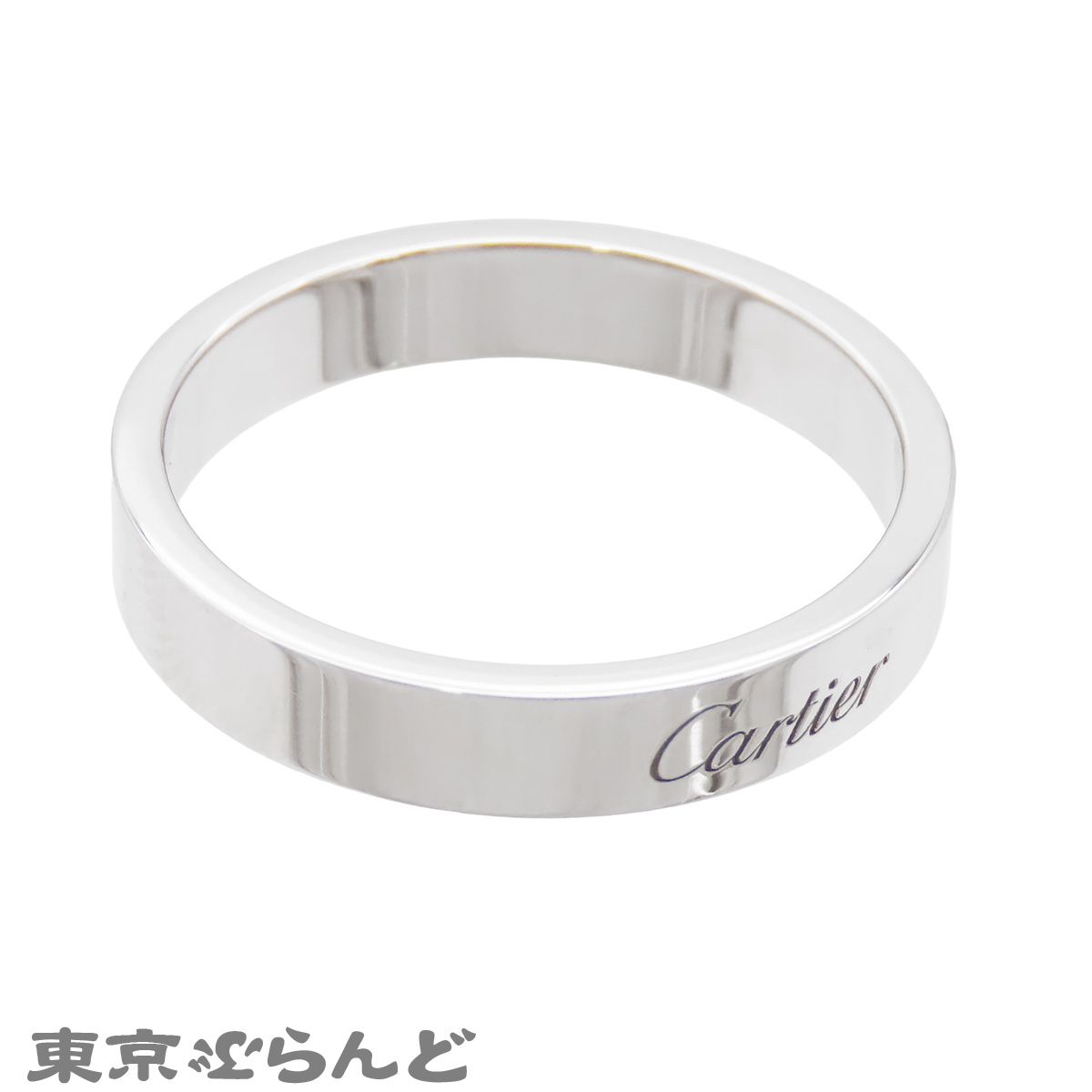 カルティエ CARTIER C ドゥ カルティエ ウェディングリング プラチナ