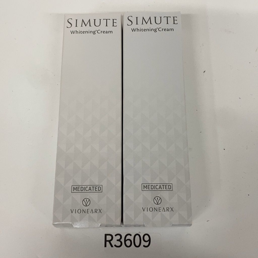 R3609 K SIMUTE シミュート 薬用美白クリーム 30g 2点セット - メルカリ