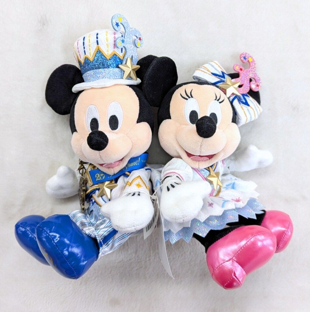 東京ディズニーシー ぬいぐるみアクセサリー付 TDS20周年 Time to
