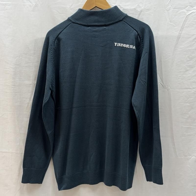 TANGRAM タングラム ニット セーター サイズ S 古着 TANGRAM タングラム TGA-MN02 ハーフジップ モックネック ニット