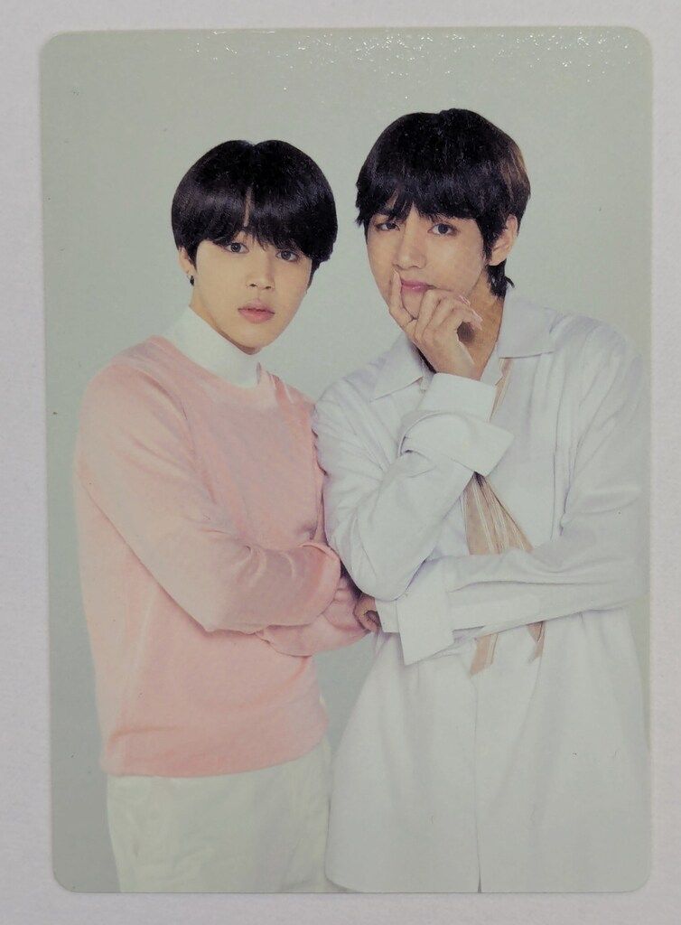 BTS ミニフォトカード JIMIN/V 2018 LOVE YOURSELF 12/12 - メルカリ