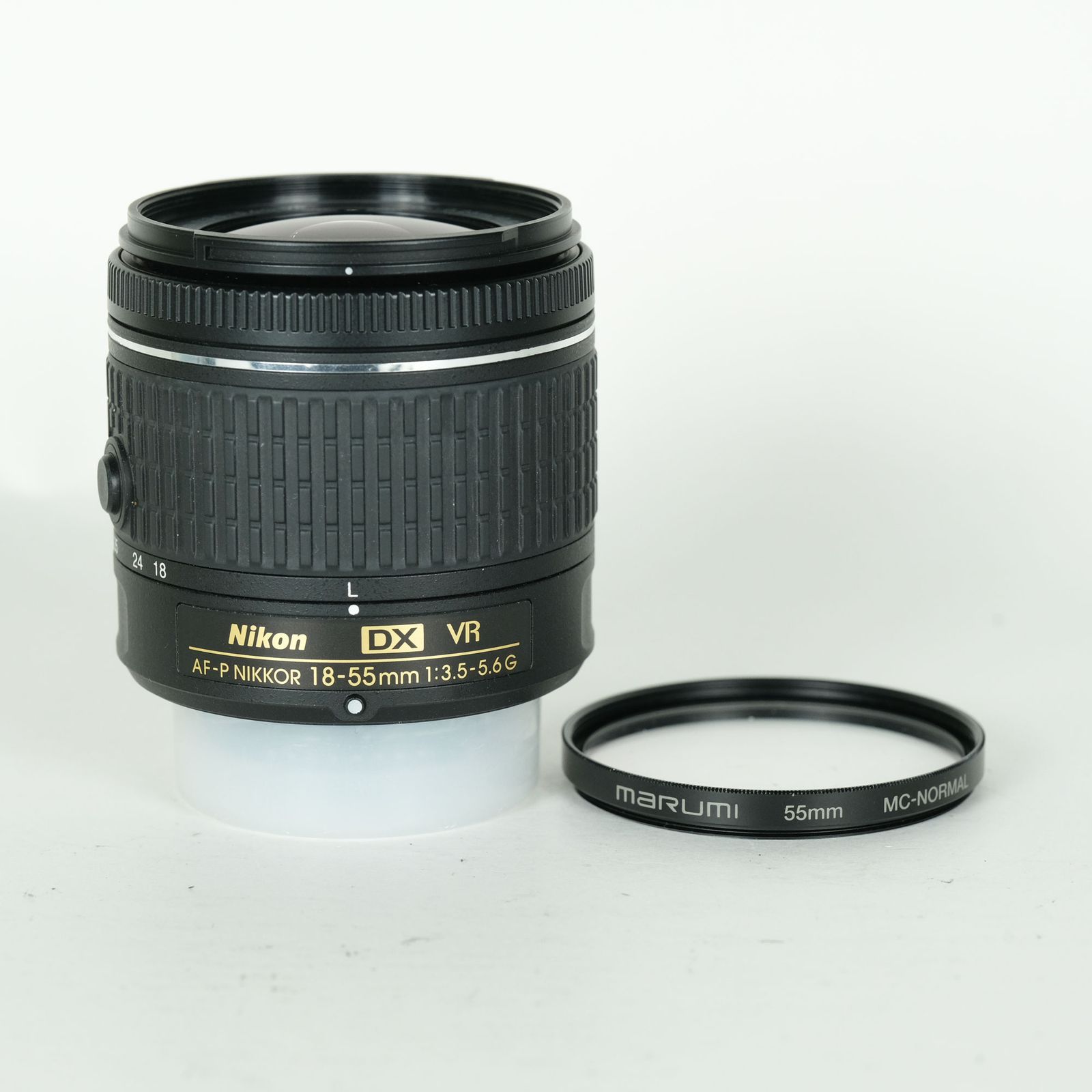 [良品 | フィルター付] Nikon AF-P DX NIKKOR 18-55mm F3.5-5.6G VR | Nikon Fマウント