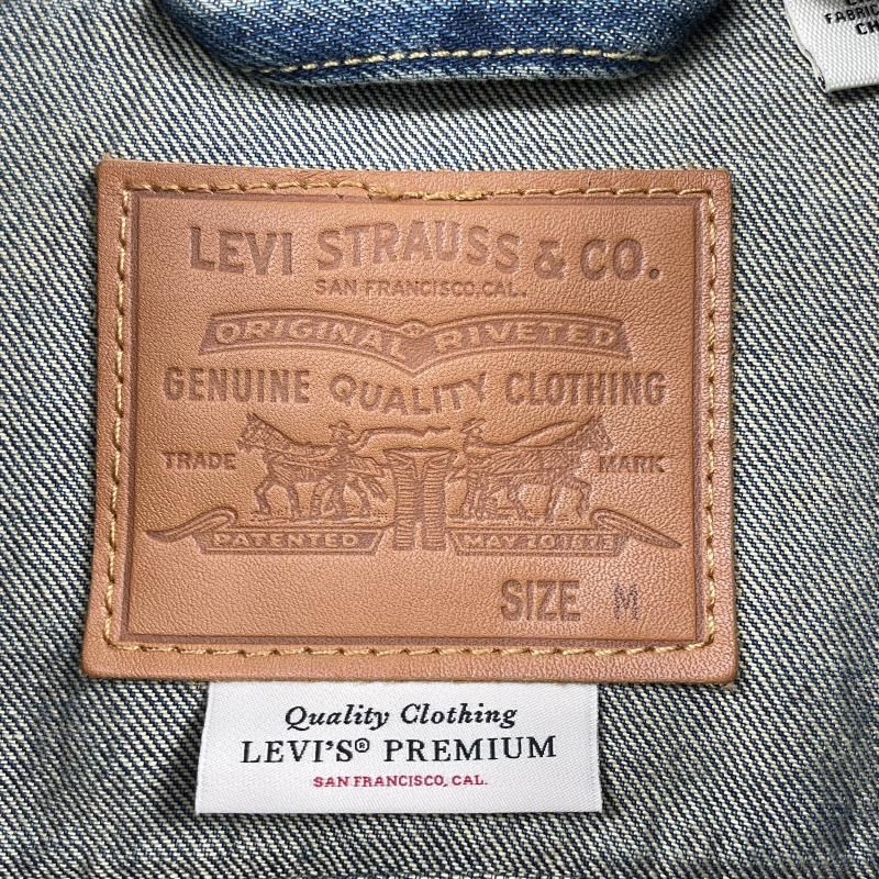 中古】LEVI'S A9516-0000 24SS EDIFICE 別注 Type 1トラッカーデニム
