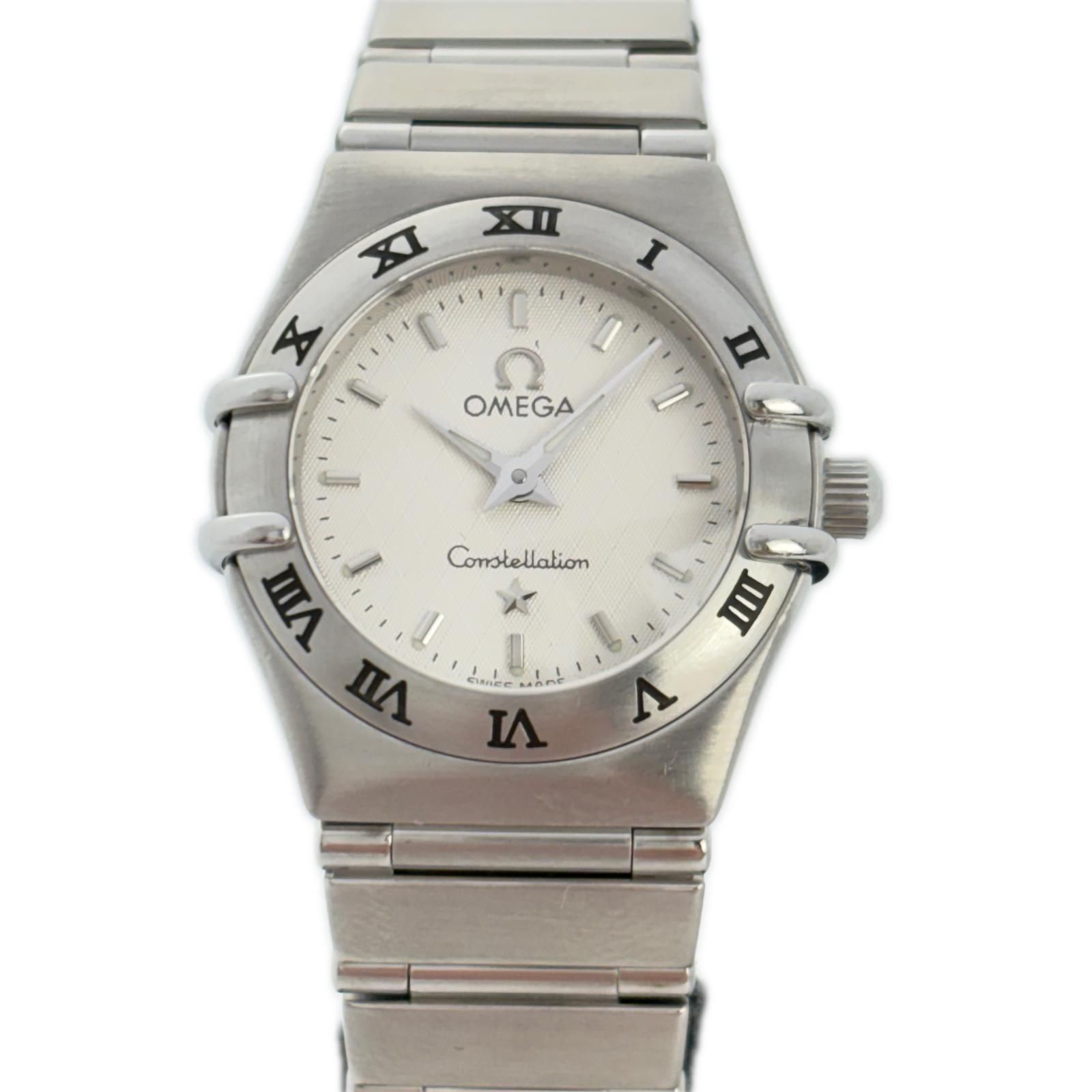 OMEGA オメガ コンステレーション ミニ 1562.30.00 シルバー ステンレススチール レディース クオーツ 2148103971778 【中古】 200