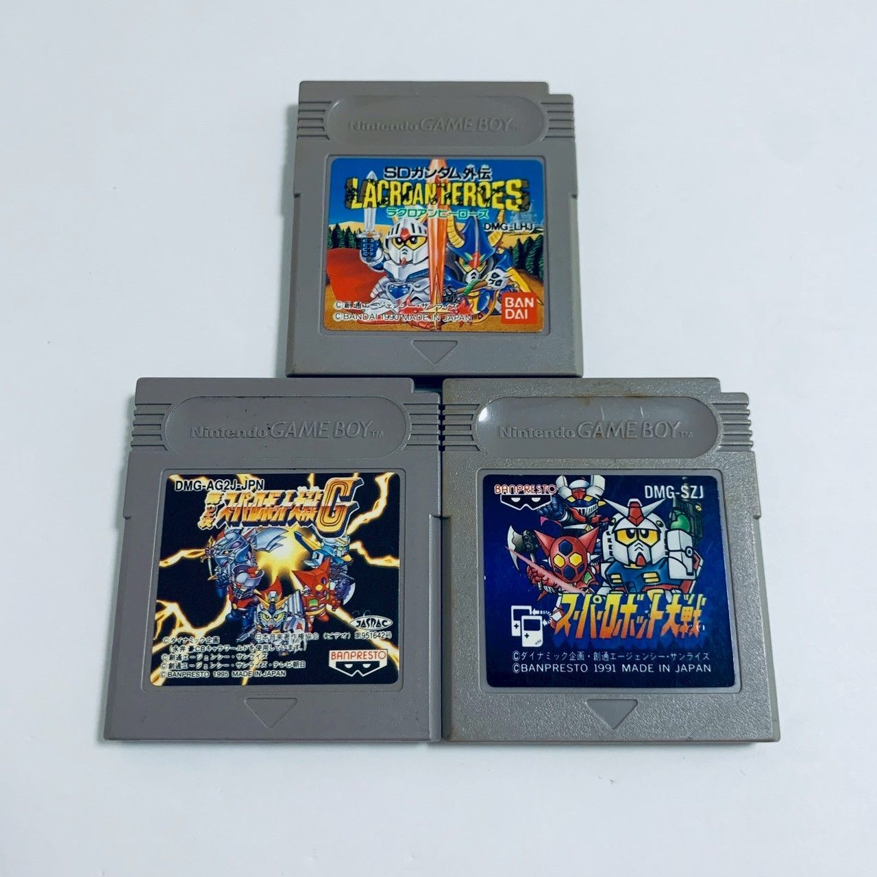 GB ゲームボーイ 3個 ソフトのみ セット まとめ 起動確認済 6100291