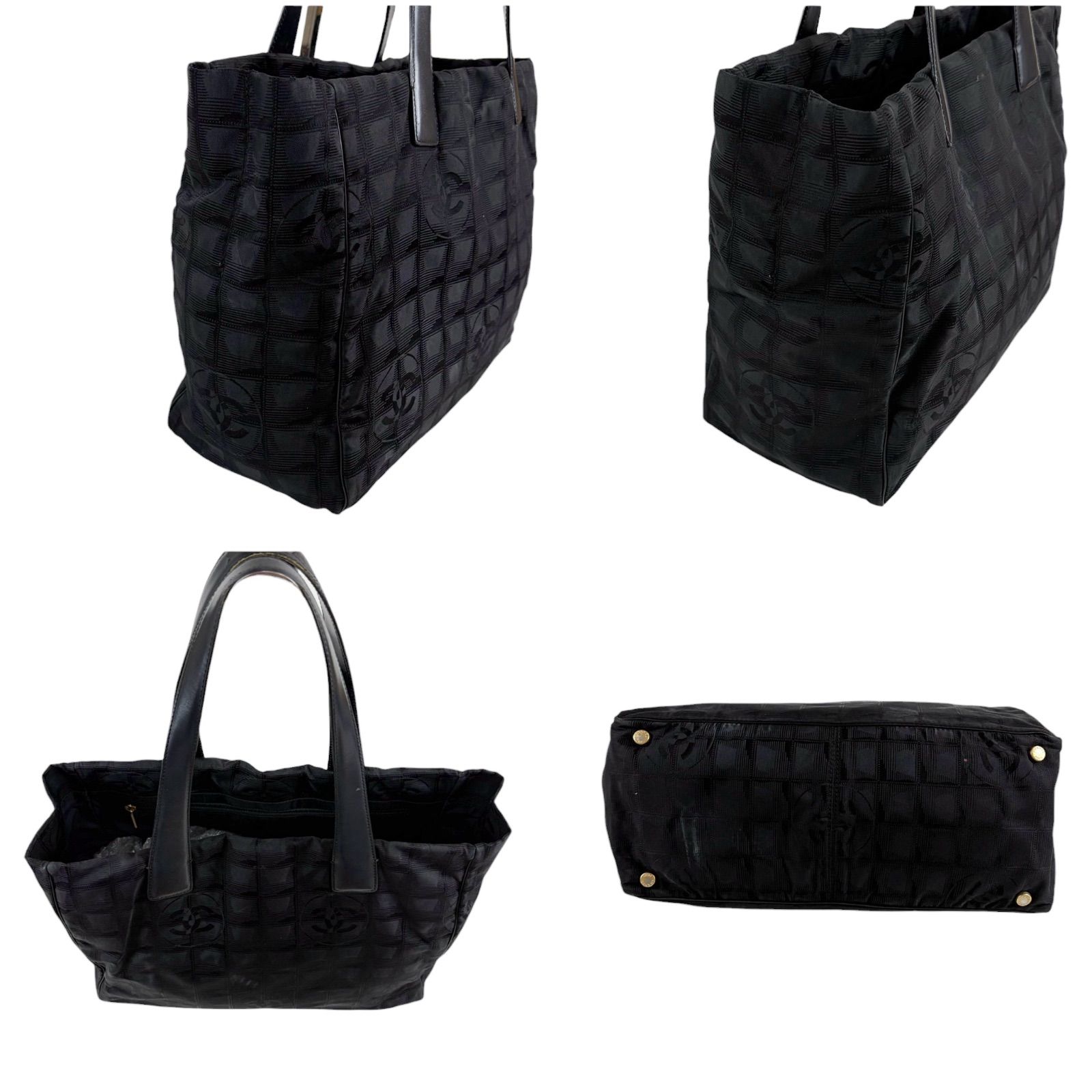 CHANEL シャネル ニュートラベルライン トートバッグ トートMM