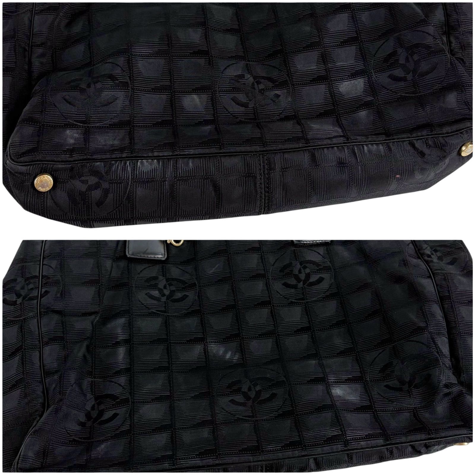 CHANEL シャネル ニュートラベルライン トートバッグ トートMM